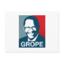 Herman Cain Grope Postcard