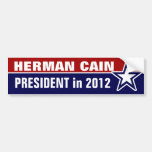 Herman Cain in 2012 Bumper Stickers