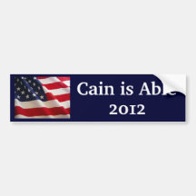 Herman Cain is Able Bumper Stickers
