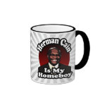Herman Cain is My Homeboy, Retro Style Mugs