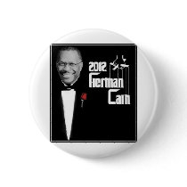 Herman Cain "The Godfather" Pins