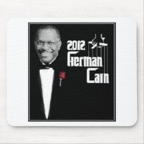 Herman Cain "The Godfather" Mousepads