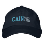 Herman Cain Twenty Twelve 2012 embroidered hats
