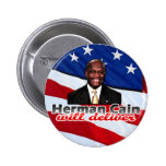 Herman Cain Will Deliver, Right-Wing Pizza Parody Pinback Buttons