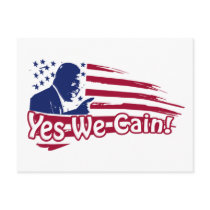 Herman Cain - Yes We Cain! Post Card