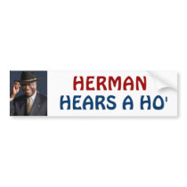 Herman Hears a Ho' Bumper Sticker
