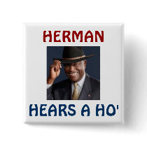 Herman Hears a Ho' Pinback Buttons