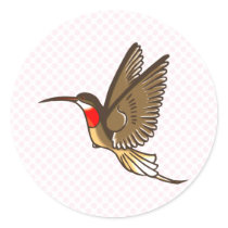 Herman Hummingbird stickers