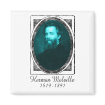 Herman Melville magnets by nakedzealot Herman Melville magnets