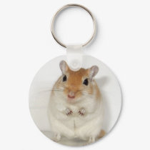 Herman the Gerbil Keychain