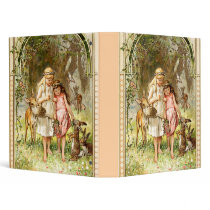 Hermann Vogel - Snow White and Rose Red 3 Ring Binder