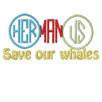 Hermanus - whale protection activists tourism embroidered polo shirt Hermanus - whale protection activists tourism embroidered polo shirt