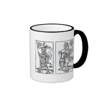 Hermensul or Irmensul (left) and Crodon (right) id Mug