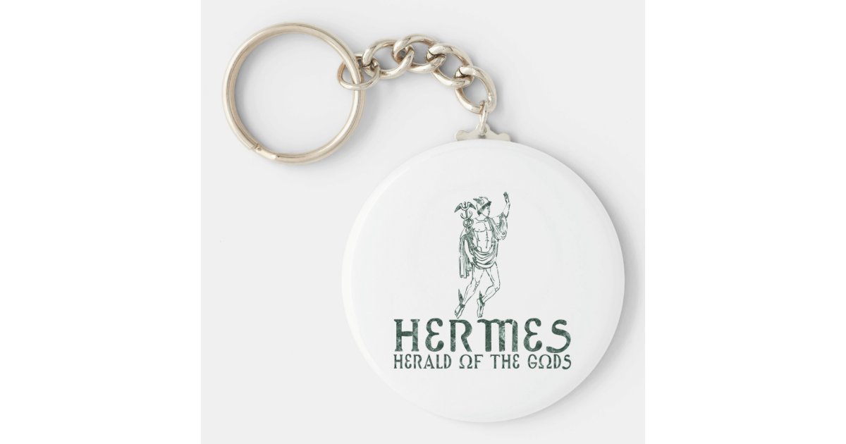 Hermes Keychain | Zazzle