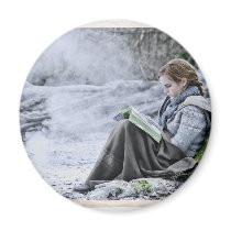 Hermione 13 fridge magnet
