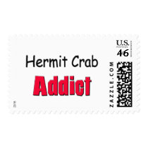 Hermit Crab Addict postage