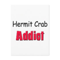 Hermit Crab Addict postcards
