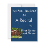 Hermit Crab and Help text , funny animal design Custom Invitations