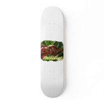 Hermit Crab and Help text , funny animal design Custom Skate Board