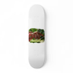 Hermit Crab and Help text , funny animal design Custom Skate Board