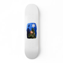 Hermit Crab Climbing Down the Christmas Tree Skateboard Deck