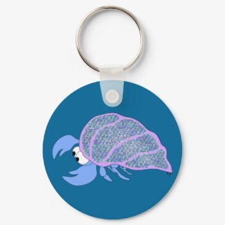 Hermit Crab keychain