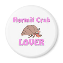 Hermit Crab Lover magnets