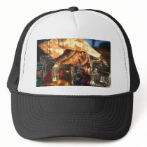 Hermit Crab on Ice Cubes Trucker Hats