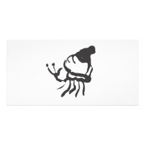 Hermit Crab Customized Photo Card