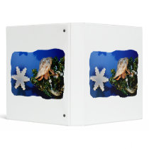 Hermit Crab Star Christmas Tree Design Binder