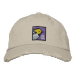 Hermit Warbler embroidered hats