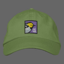 Hermit Warbler (non-distressed) embroidered hats