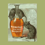 Hermitage Sour Mash Whiskey Postcard