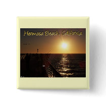 Hermosa Beach, CA buttons