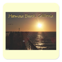 Hermosa Beach, CA stickers