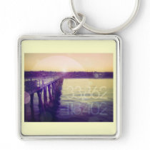Hermosa Beach, California keychains