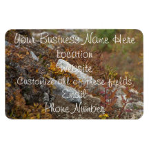 Hermosa Hillside Vinyl Magnet