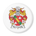 Hermosilla Family Crest magnets