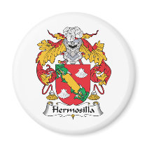 Hermosilla Family Crest magnets by coatsofarms Hermosilla Family Crest magnets