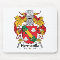 Hermosilla Family Crest mousepads by coatsofarms Hermosilla Family Crest mousepads