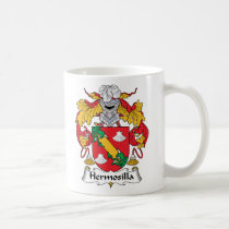 Hermosilla Family Crest mugs by coatsofarms Hermosilla Family Crest mugs