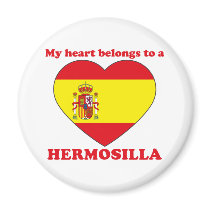 Hermosilla magnets by ValentinesDayTshirts Hermosilla magnets