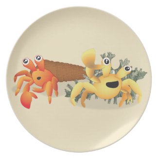 Hermy and Rover Party Plates