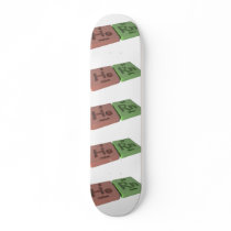 Hern  as He Helium and Rn Radon Custom Skate Board
