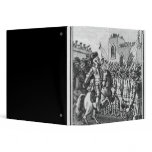 Hernando Cortes  Reviewing his Troops Binder