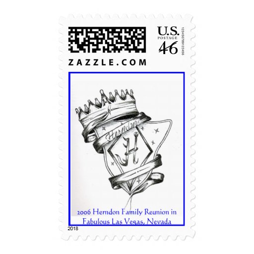 Herndon Family Postage Stamps