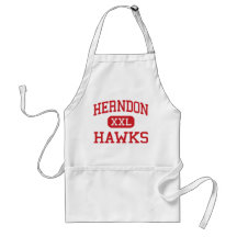 herndon - hawks - middle school - Herndon Virginia Apron