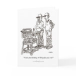 Hernia Cartoon Card
