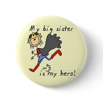 Hero Big Sister Tshirts and Gifts buttons