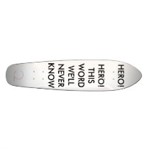Hero Board skateboards by Brokencircle Hero Board skateboards